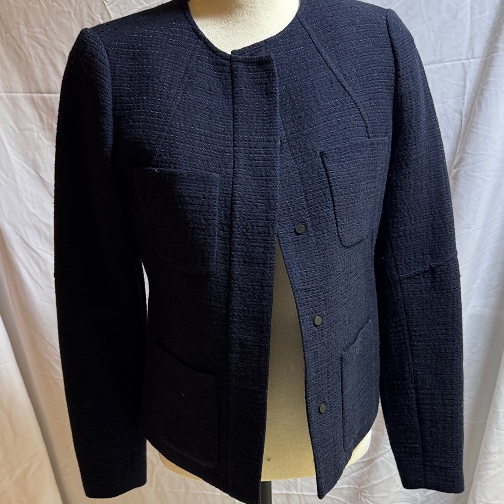 Vince Midnight Textured Men's Jacket
